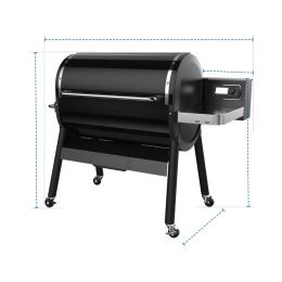 BBQ Cover for Weber SmokeFire EX6 Wood Fired Pellet BBQ