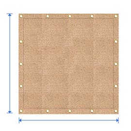 product photo of Knitted Mesh Tarpaulin - 85% Shade