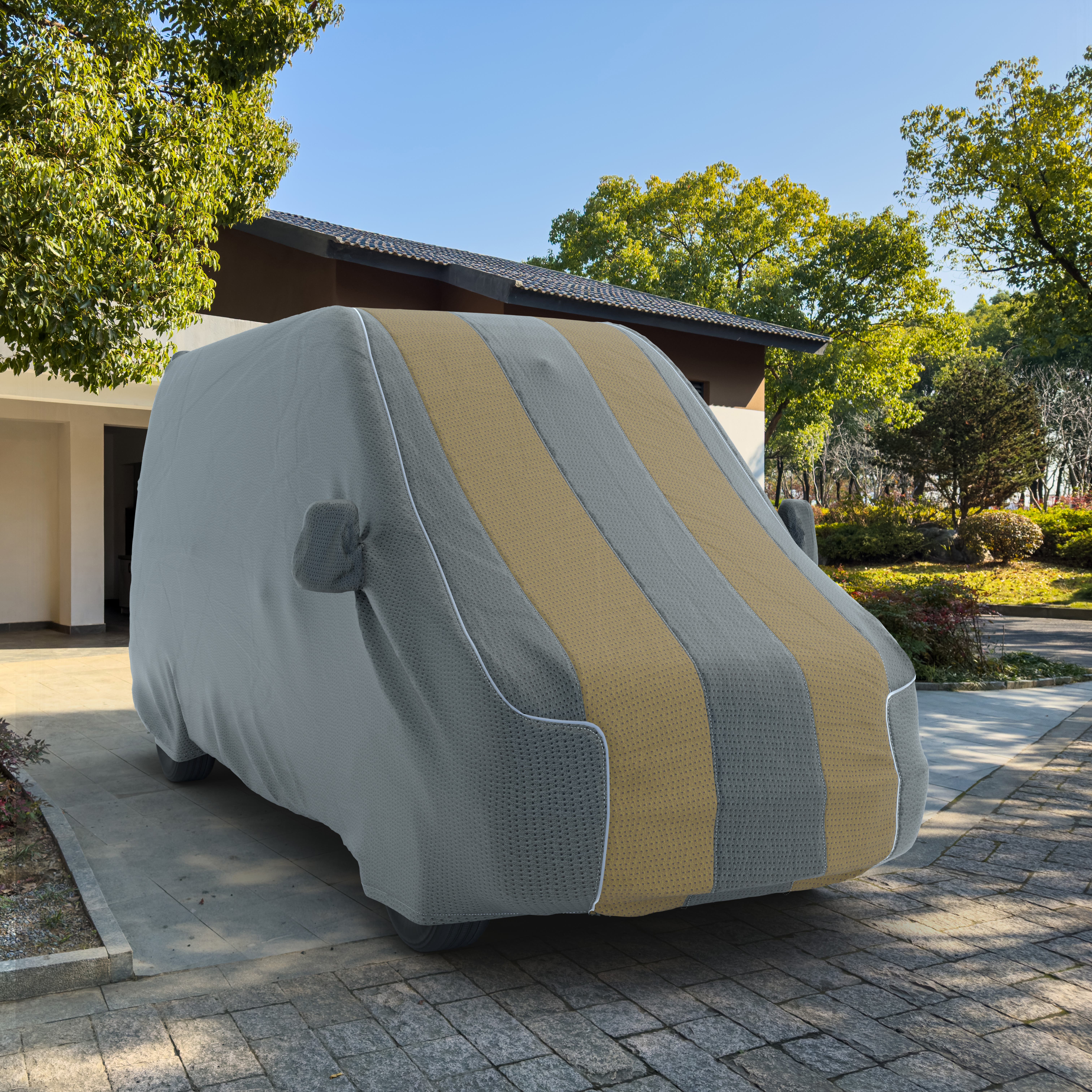 Motor Trend Van & SUV Car Cover – Fits Dodge Caravan/Durango – Waterproof All-Weather Protection