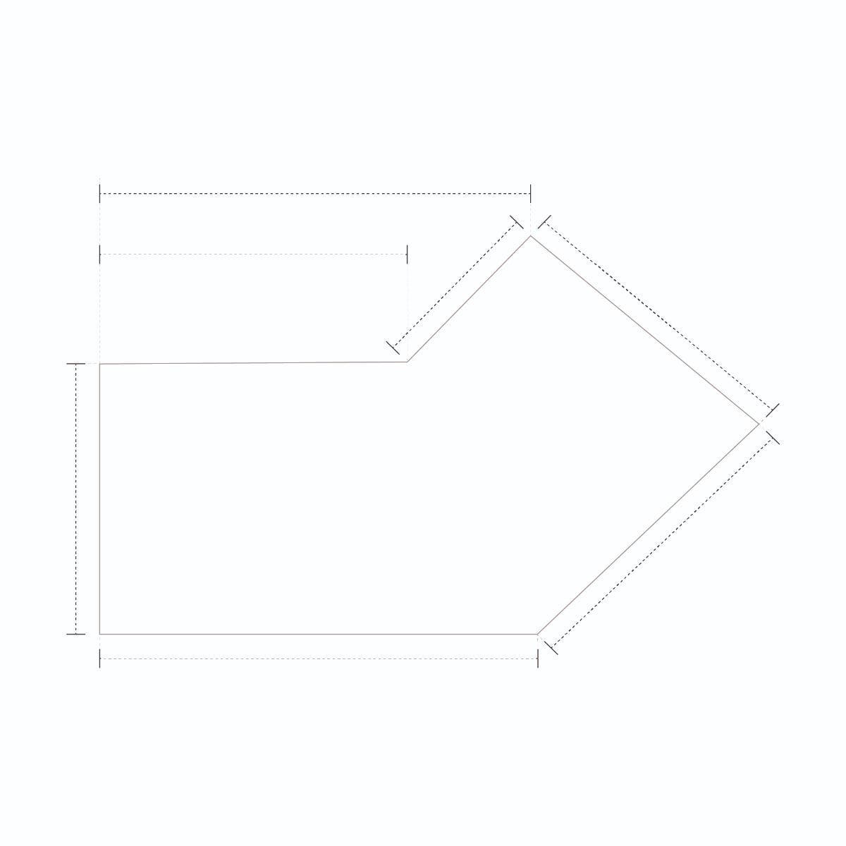 Lazy L-Shape Winter Pool Cover