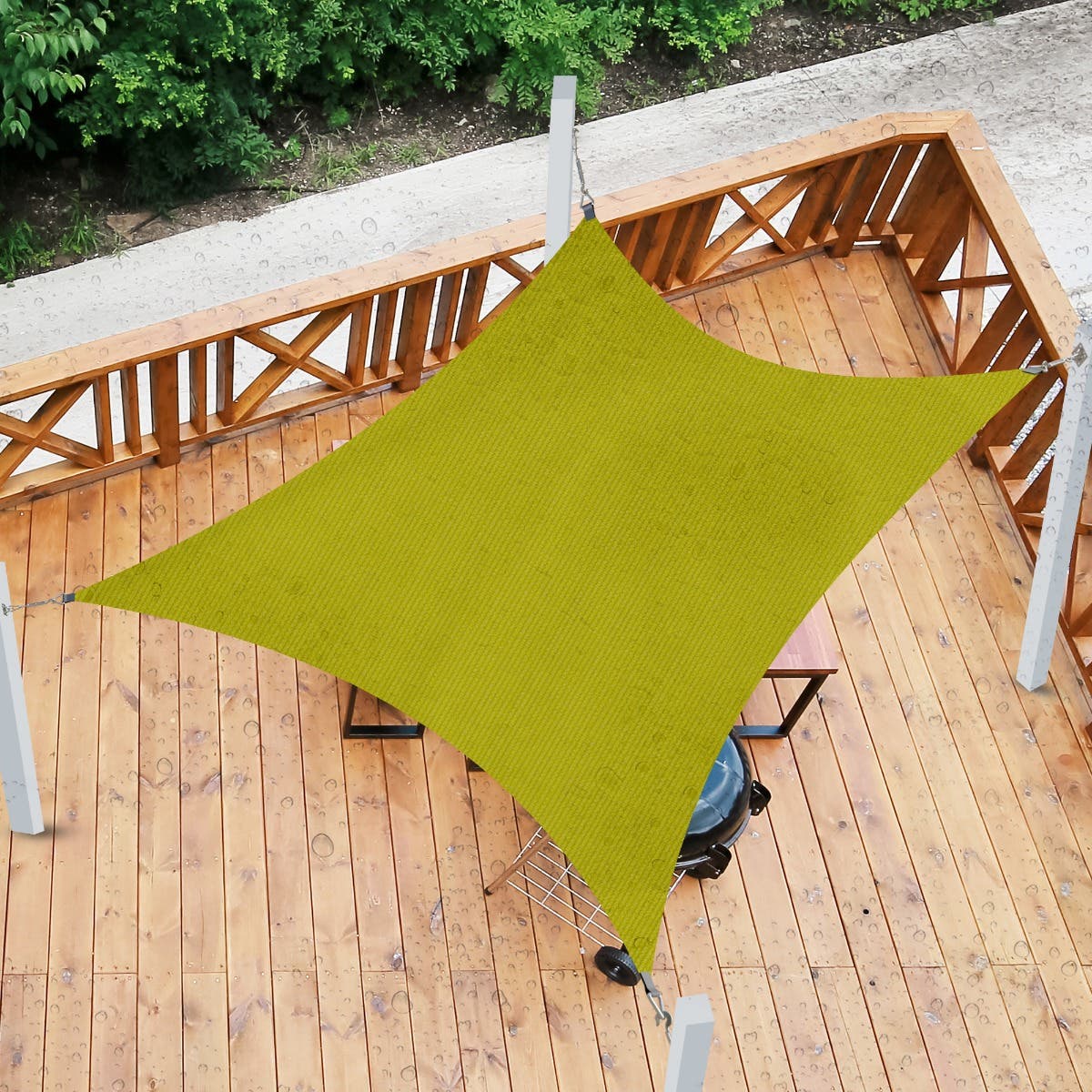 Waterproof Sun Shade Sail - Four Sided for Outdoor | Covers & All UK