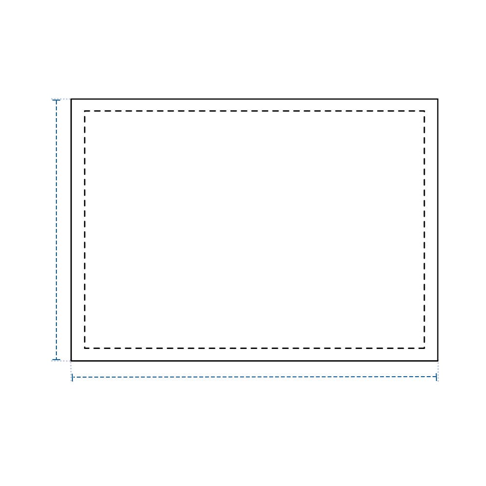 Baseball Weighted Mound Tarpaulin – Rectangle / Square