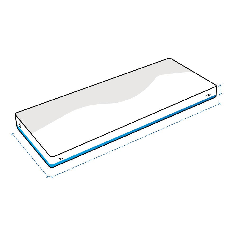 Bench Seat Tufted Cushion - Product image