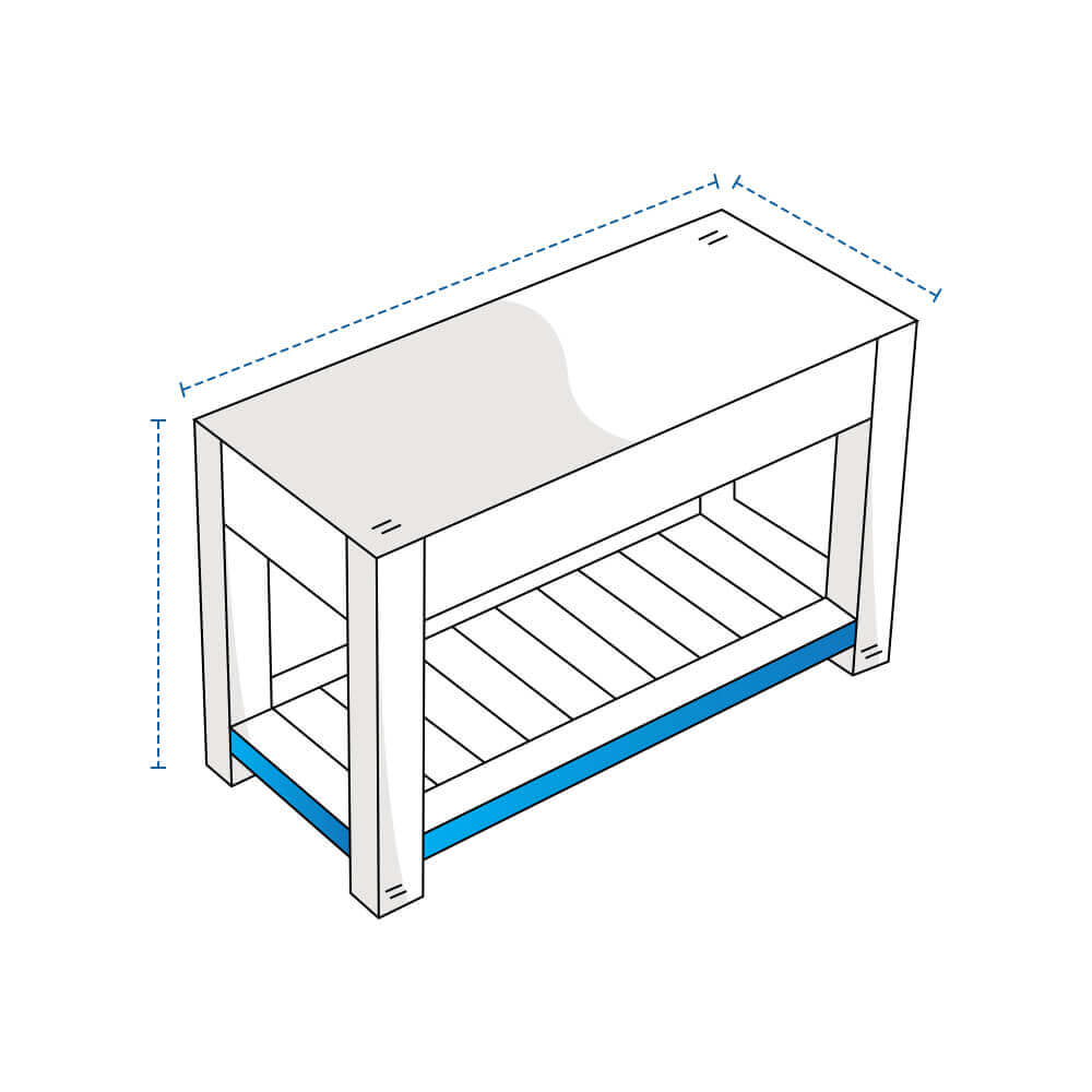 Stationary Console Table Custom Covers