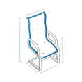 Sling Action Chair Custom Covers