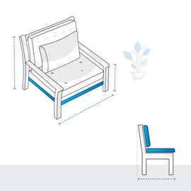 product photo of Deep Seating Chair Custom Covers