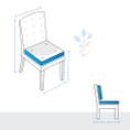 High-Back Outdoor Dining Chair Custom Covers
