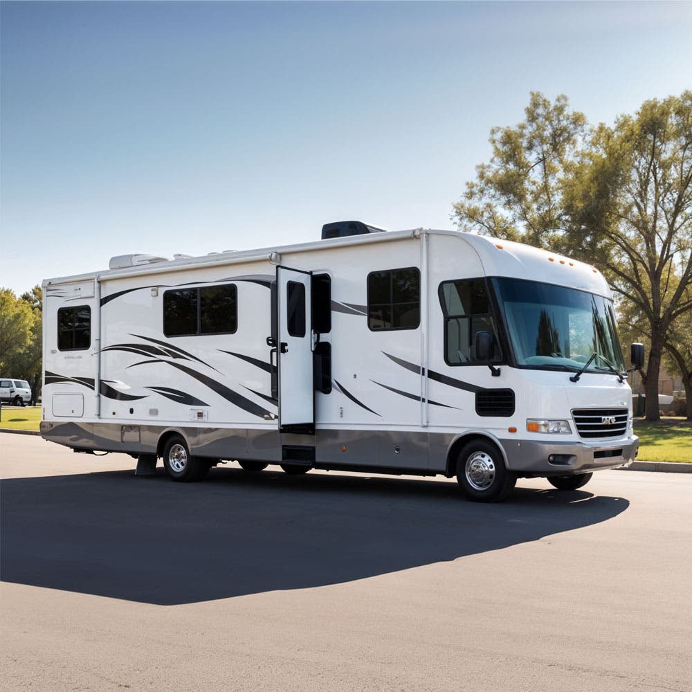 thumbnail interactive-video image 1 of DaShield RV Cloud Travel Waterproof Cover – Fits Trailers & Campers 13-40 Ft, Anti-UV, 3-Year Warranty 1 of 3