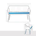High Back Bench Custom Covers