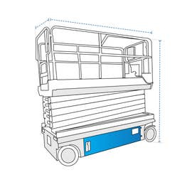 product photo of Custom Scissor Lift Cover