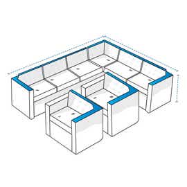 product photo of Full Sectional Set Cover