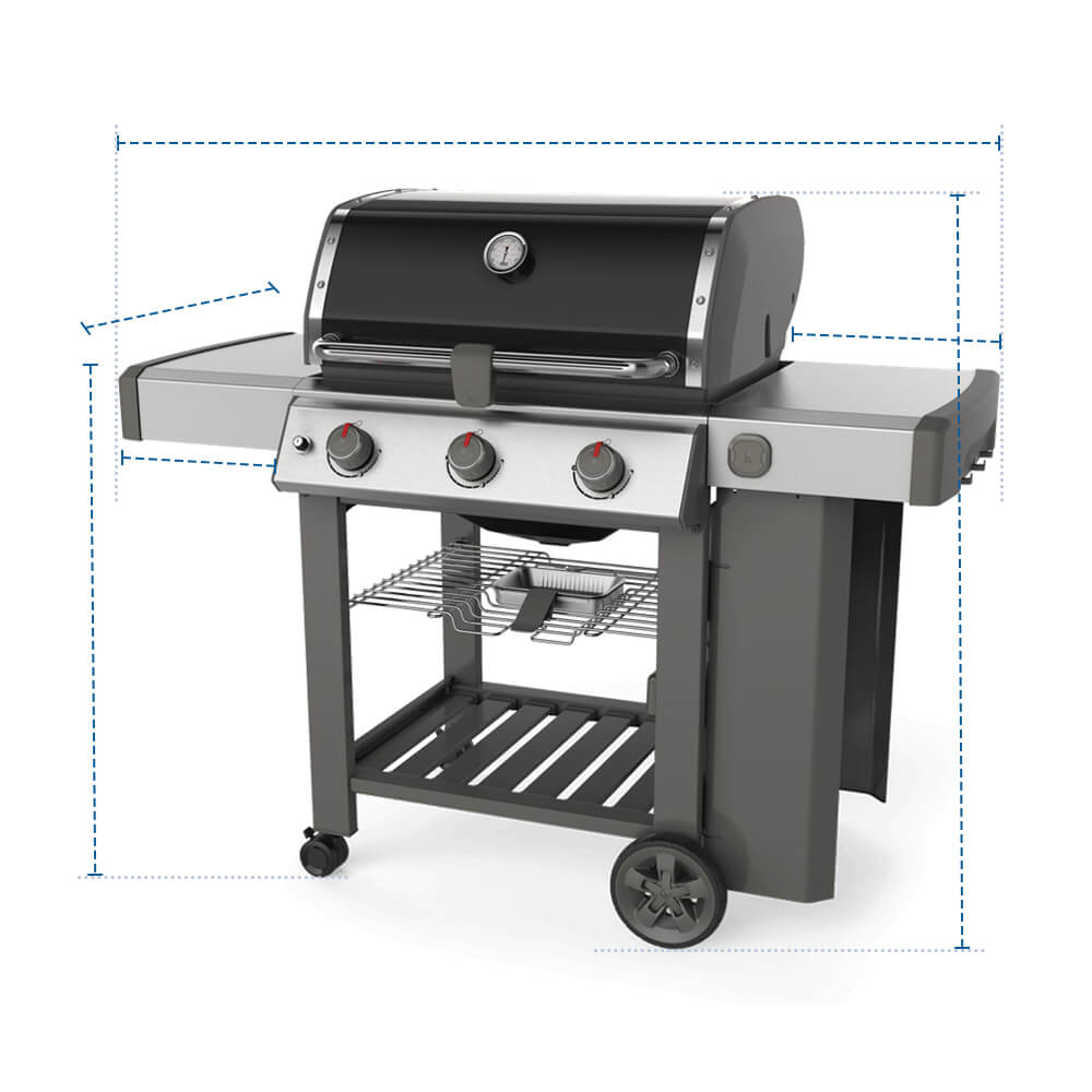 "BBQ Cover for Weber Genesis II SE-310 Gas BBQ"