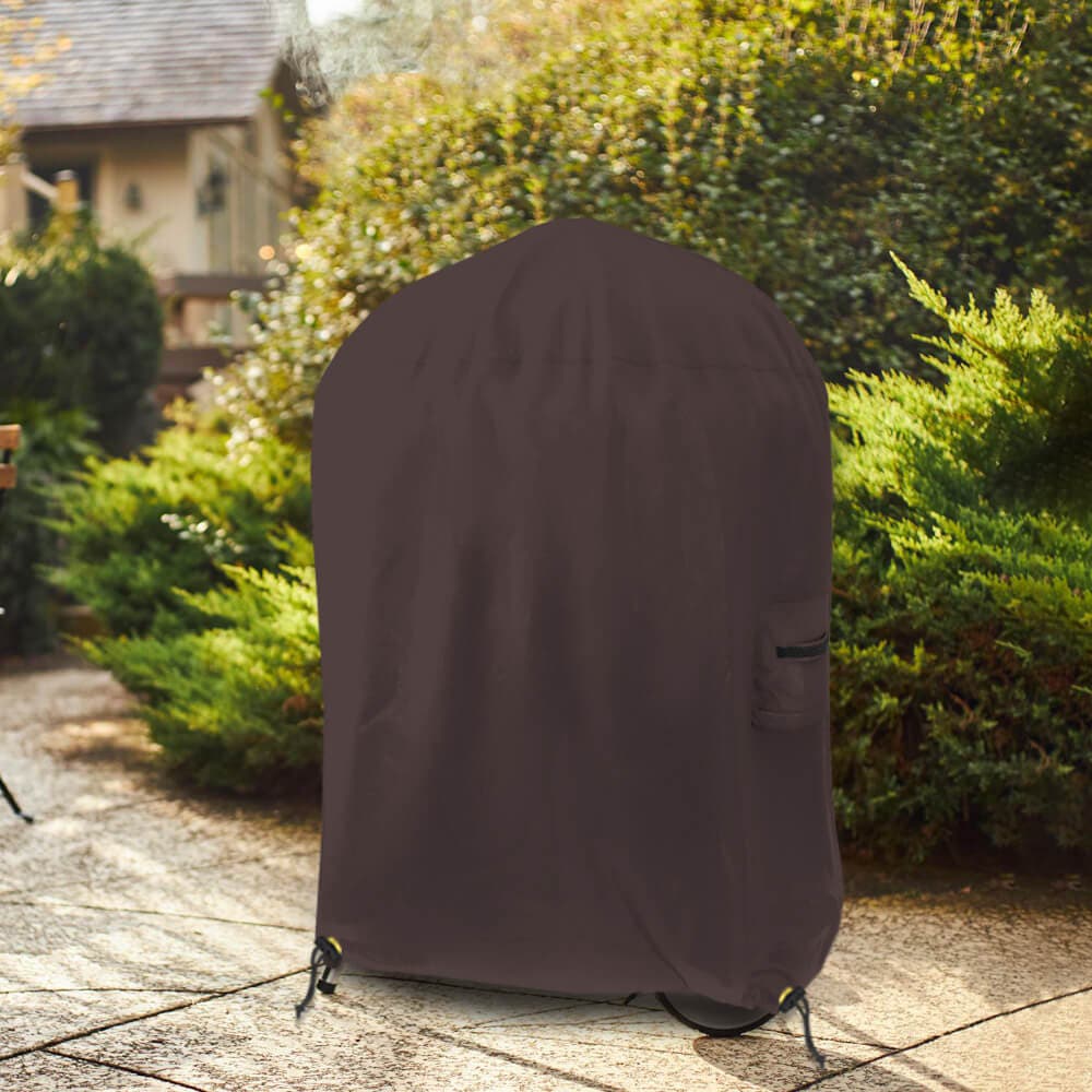 Duck Covers Ultimate 31-in W x 12-in H Mocha Cappuccino Gas Grill Cover UBGH3327 at
