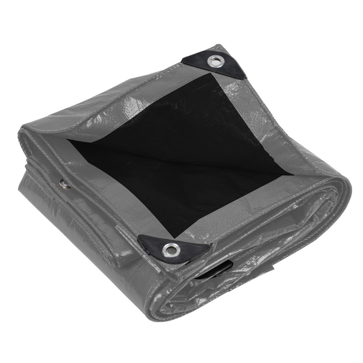 Heavy Duty Poly Tarpaulin, Size: 3.7m x 4.9m