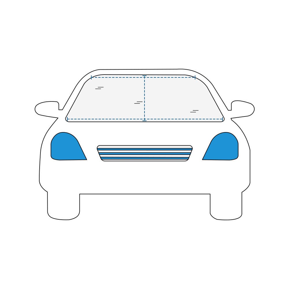 Custom Magnetic Car Windshield Cover
