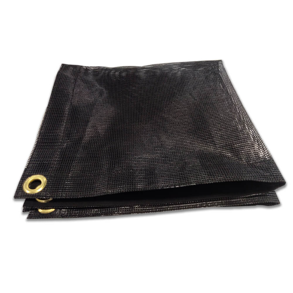 High Strength Mesh Tarpaulin, 6oz, Size: 12.2m x 12.2m