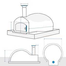 product photo of Cupolino Pizza Oven Custom Covers