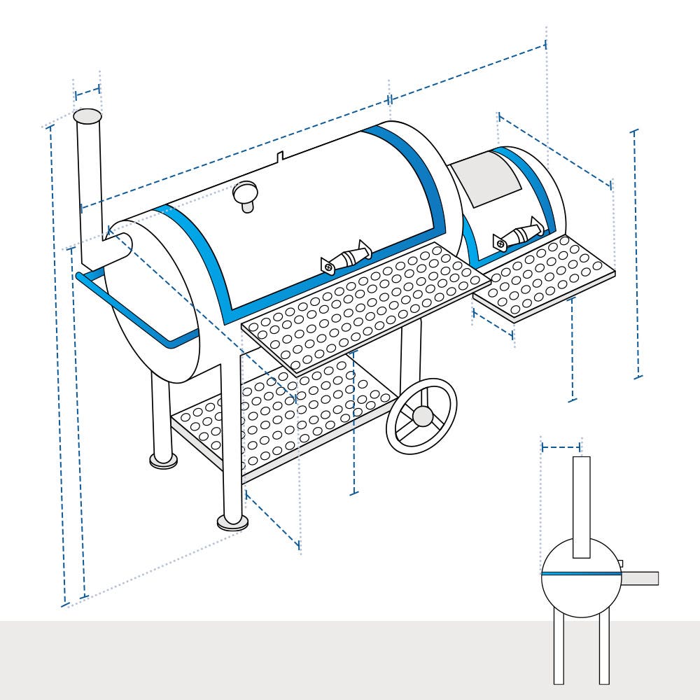 Offset Smoker Covers
