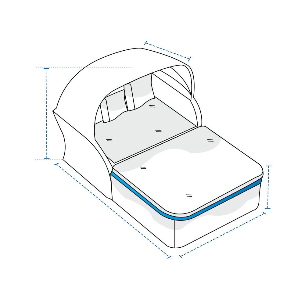 "Outdoor Canopied Daybed Custom Covers"