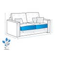 Custom Outdoor Sofa and Loveseat Covers