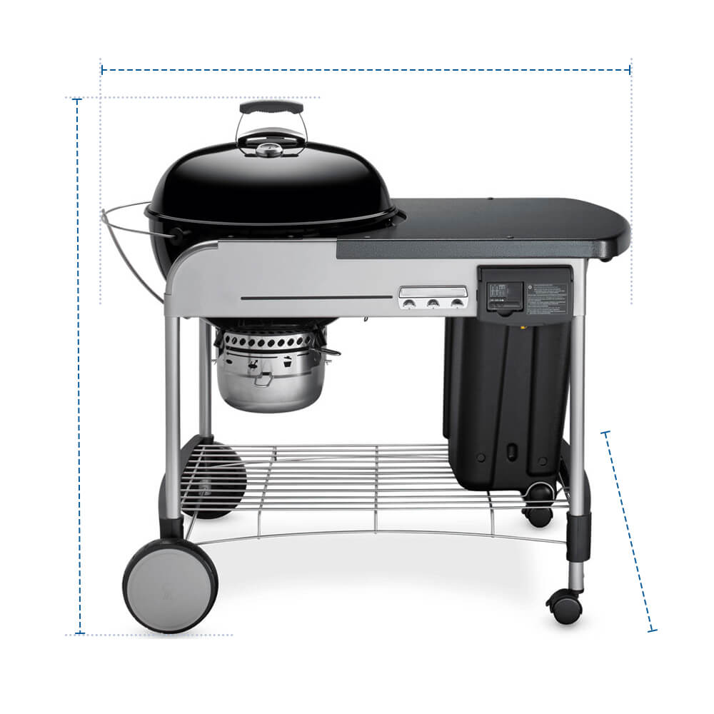 BBQ Cover for Weber Performer Deluxe Charcoal BBQ 57cm