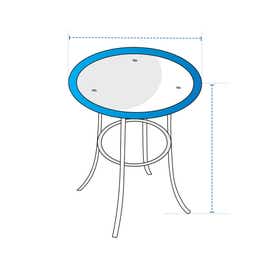 product photo of Round Patio Table Custom Covers
