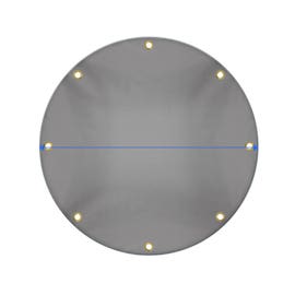 product photo of Heavy Duty Round-Shaped Tarpaulin