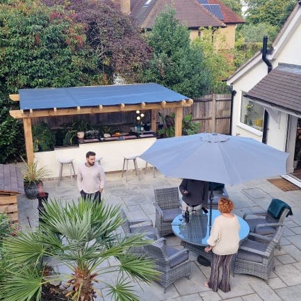 Custom Pergola Shade Covers