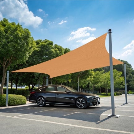 Knitted Mesh Tarpaulin - 85% Shade