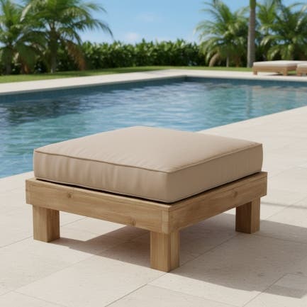 Custom Ottoman Cushion- Rectangle / Square