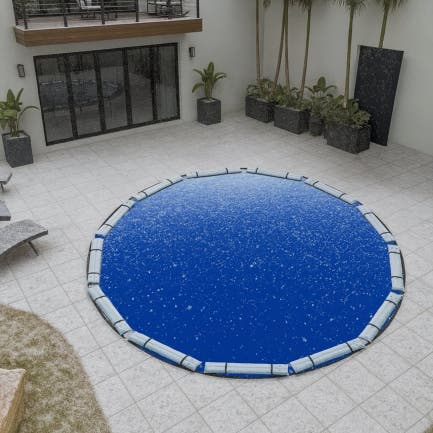 Round Winter Pool Cover