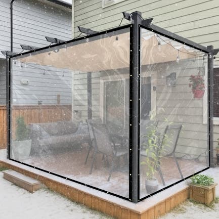 Clear Vinyl Curtains