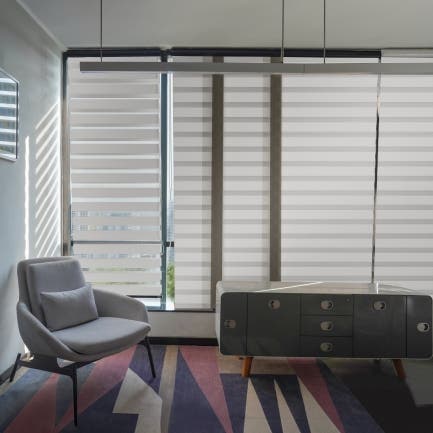 Woodlook Zebra Shades