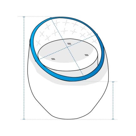 Modern Pod Chair Custom Covers