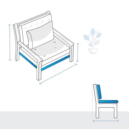 Deep Seating Chair Custom Covers