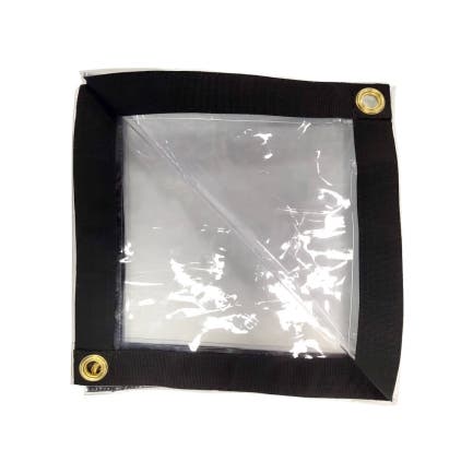 Clear Plastic Tarpaulin, 20mil, Size: 2.4m x 7.6m