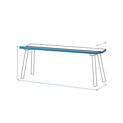 Nelson Platform Bench Custom Covers