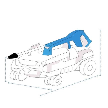 Rolling Electric Pressure Washer Custom Covers