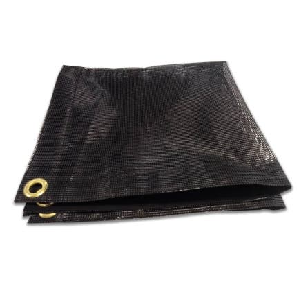 High Strength Mesh Tarpaulin, 6oz, Size: 18m x 18m