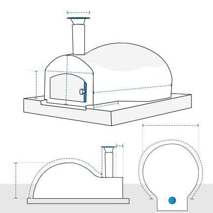 Cupolino Pizza Oven Custom Covers