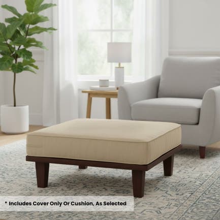 Sunbrella Ottoman Square/ Rectangle Cushion Cover