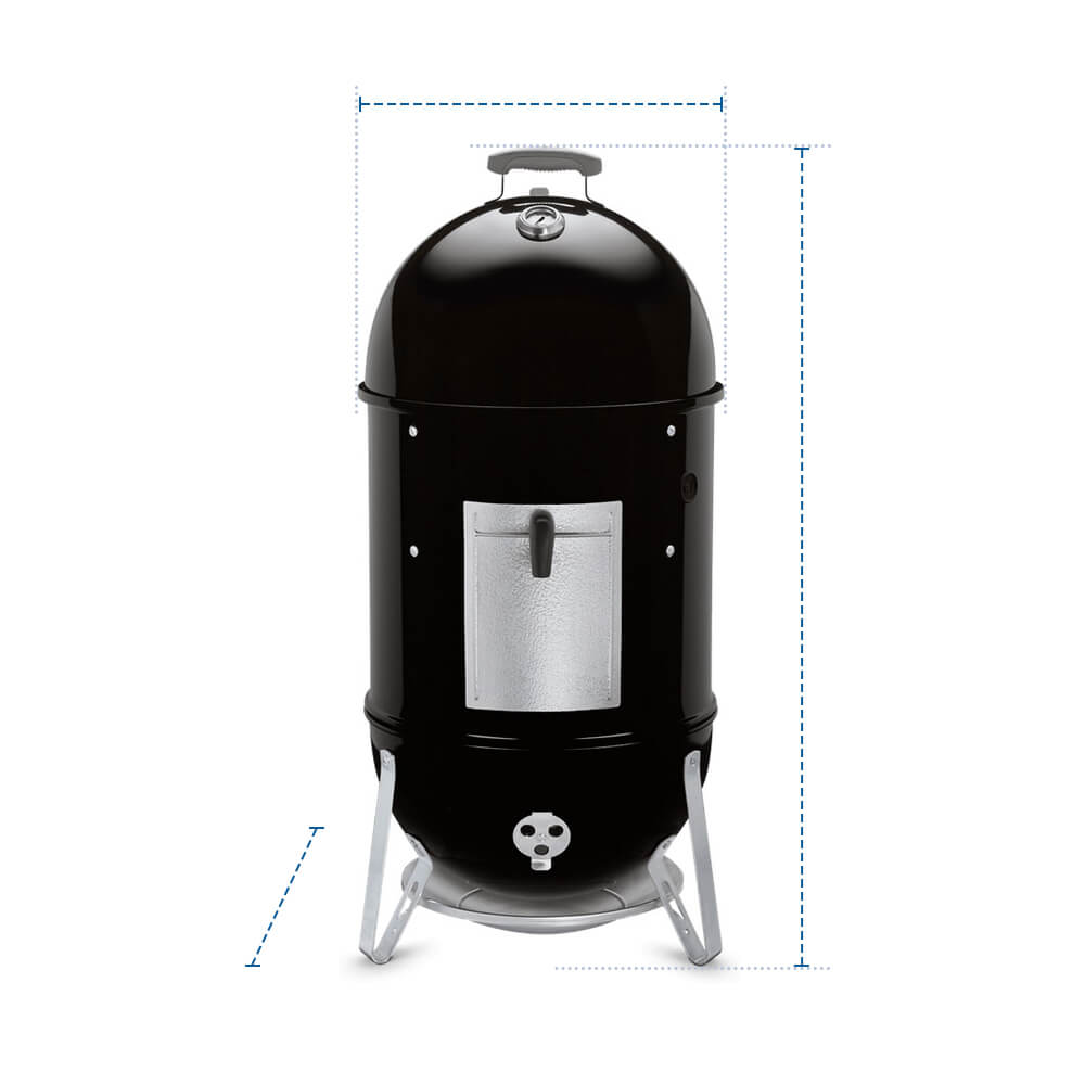 BBQ Cover for Weber Smokey Mountain Cooker Smoker 47cm