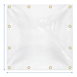 product photo of Clear Vinyl Tarpaulin
