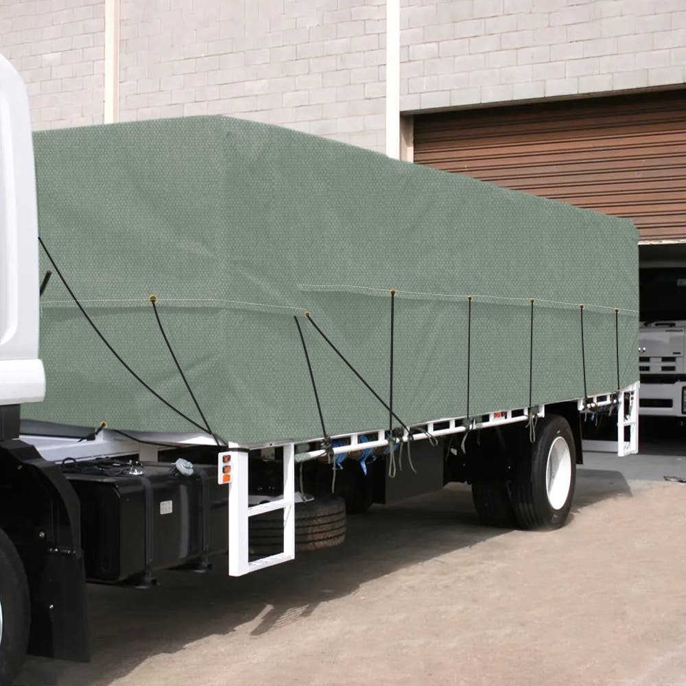 Canvas Tarpaulin 18oz, Size: 10' x 16'