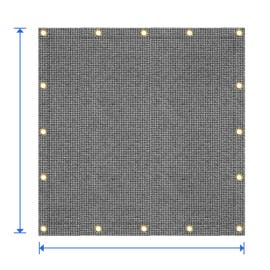 product photo of Knitted Mesh Tarpaulin - 95% Shade