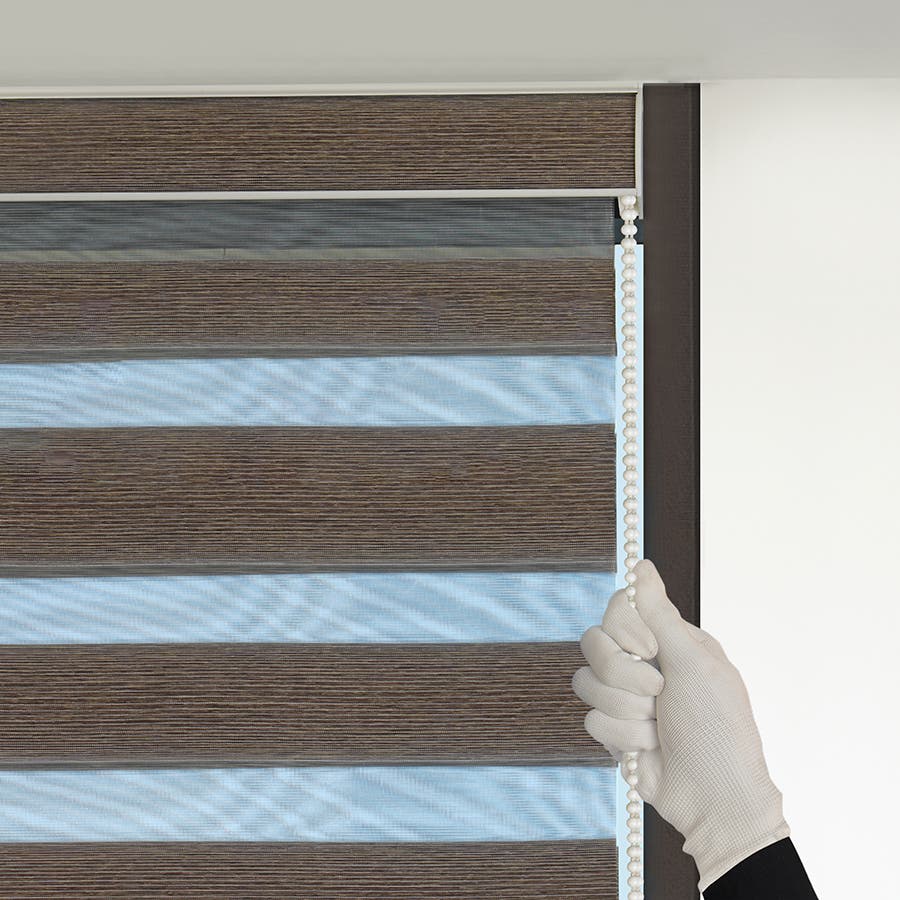 White Nylon Bead Chain 