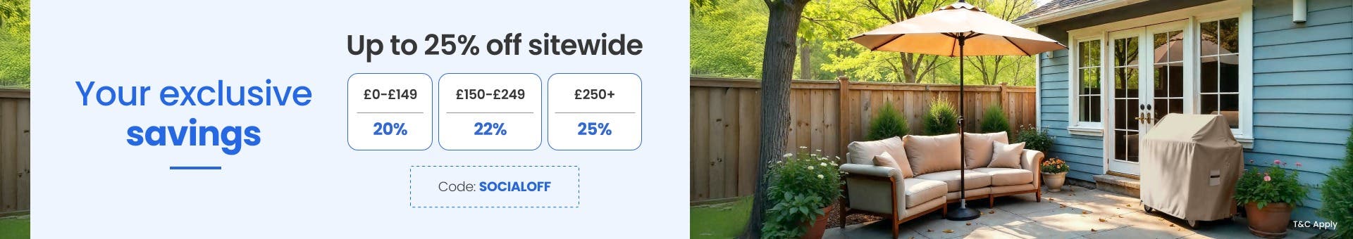 Your exclusive savings