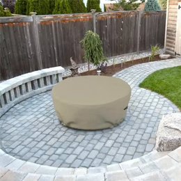 Round Fire Pit Covers - Design 2
