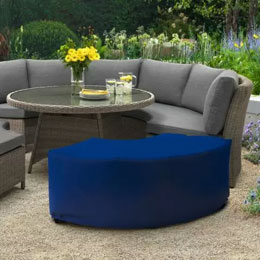 Curved Ottoman Covers