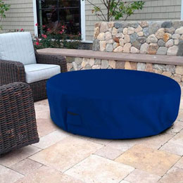 Round Fire Pit Covers - Design 1